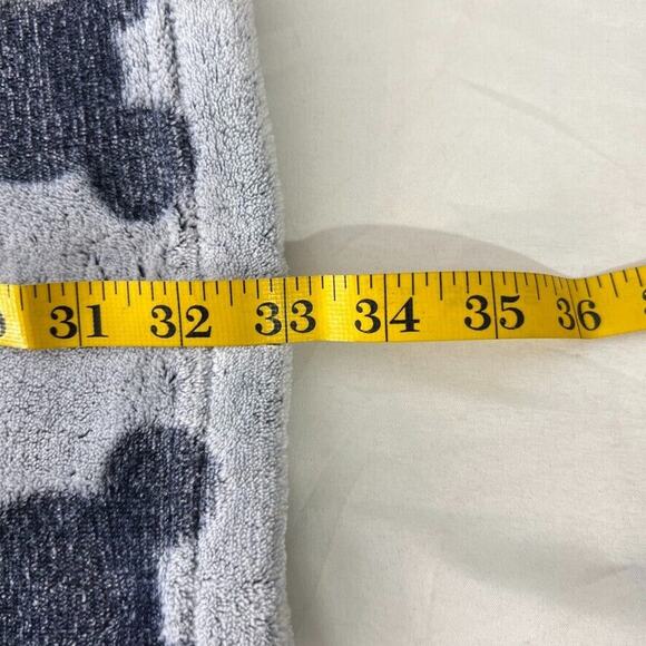 Disney Mickey Mouse Blue Faux Fur Fuzzy Sleep Robe Size Large Women’s - Picture 9 of 9